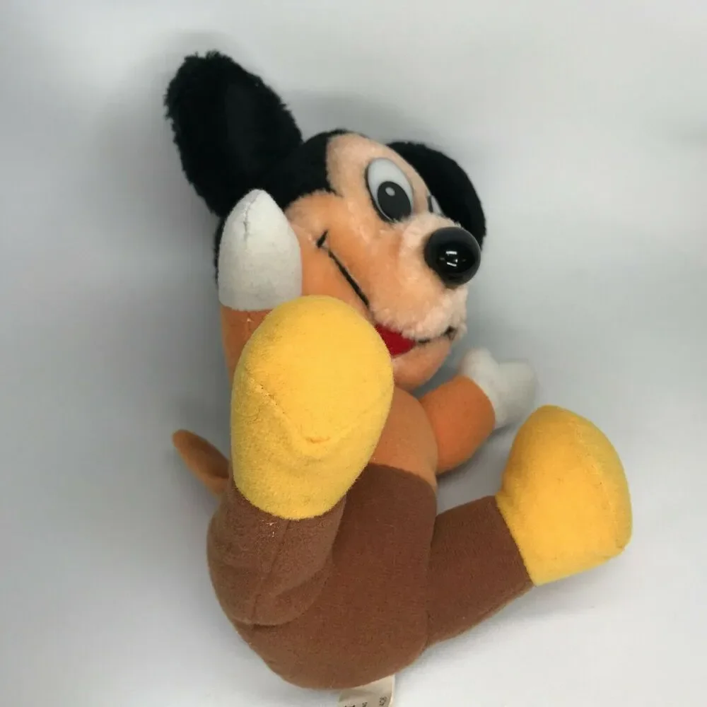 Vintage 1984 Hardee’s Disney Mickey’s Christmas Carol Plush Toy MICKEY MOUSE 7